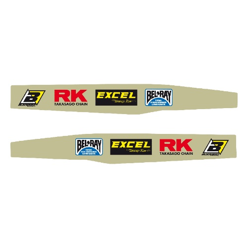 Swingarm decals Husqvarna 250 TE (14-16) BL-5607N