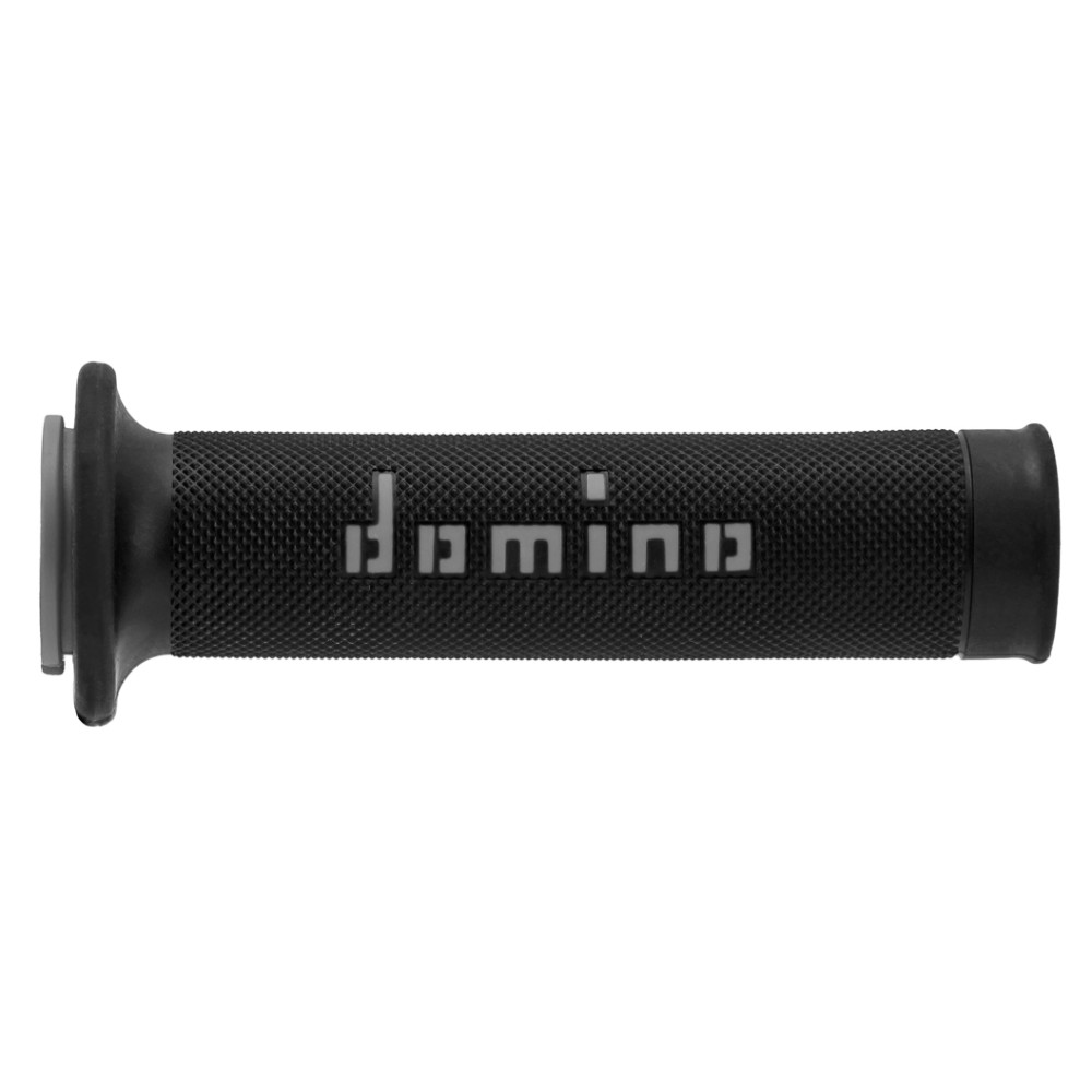 Pair of Grips road-racing Domino A010 - black grey Pair of Grips road-racing Domino A010 - black grey