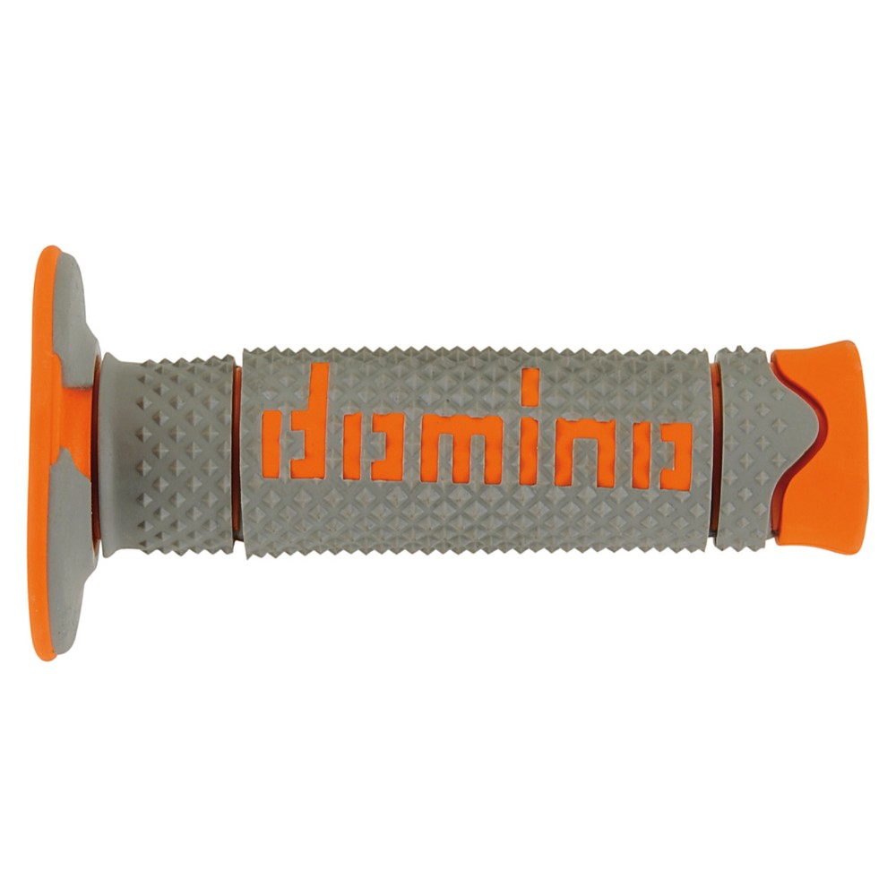 Pair of Grips off-road Domino A260 - grey orange Pair of Grips off-road Domino A260 - grey orange