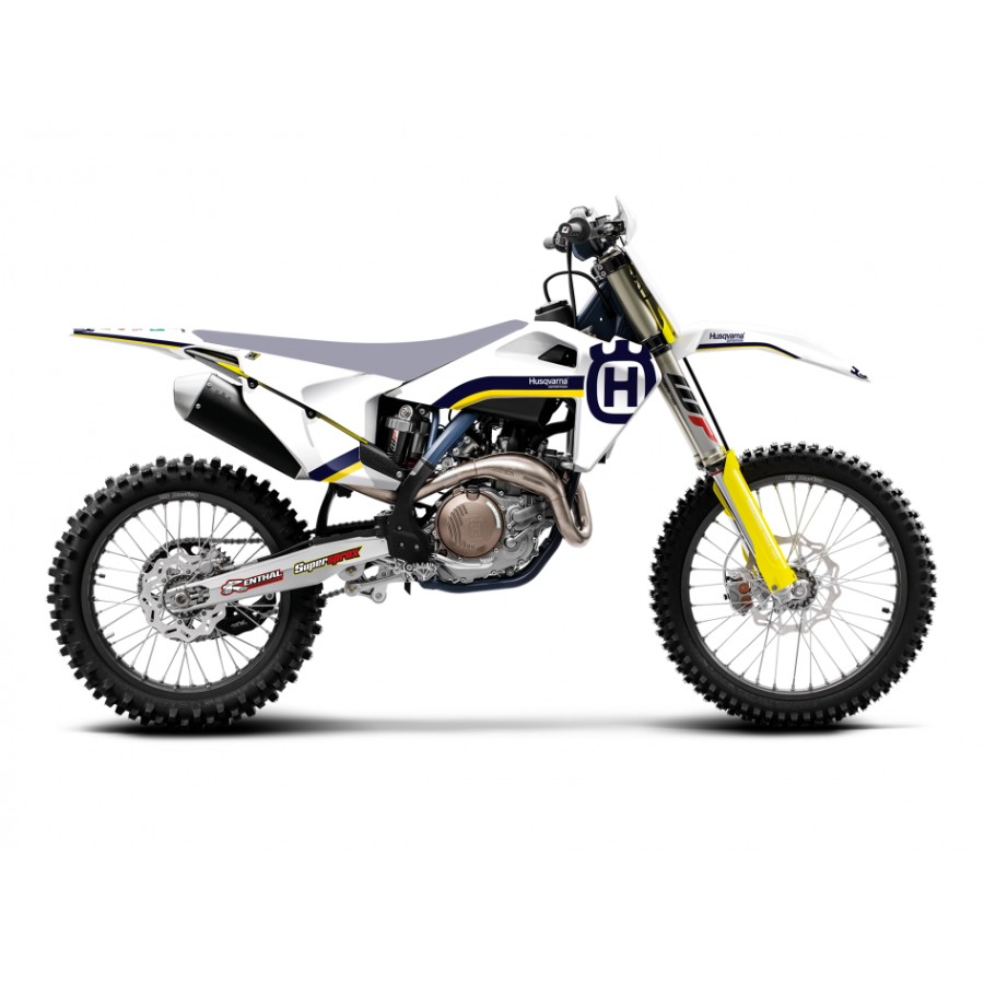 Graphics kit Husqvarna 250 TC (19-22) Retro BL-2615AA