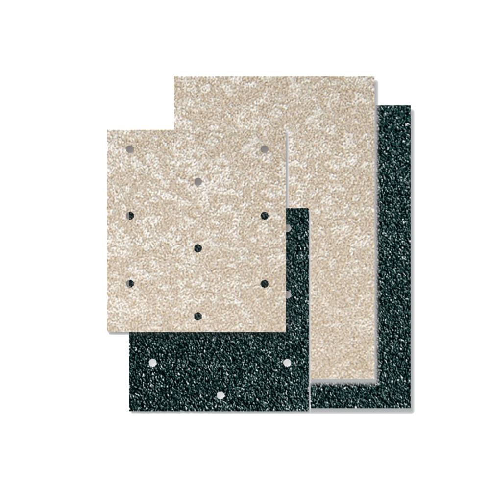 Crystall anti-slip adhesive sheets transparent with holes Crystall anti-slip adhesive sheets transparent with holes