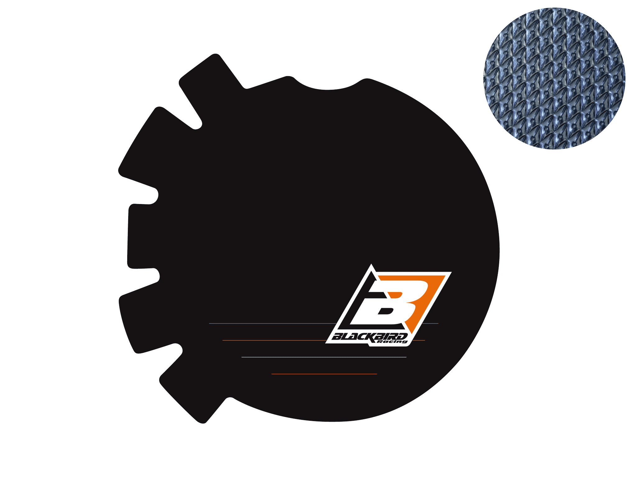 Clutch cover protection sticker KTM 250 EXC-F (07-16) BL-5515/02