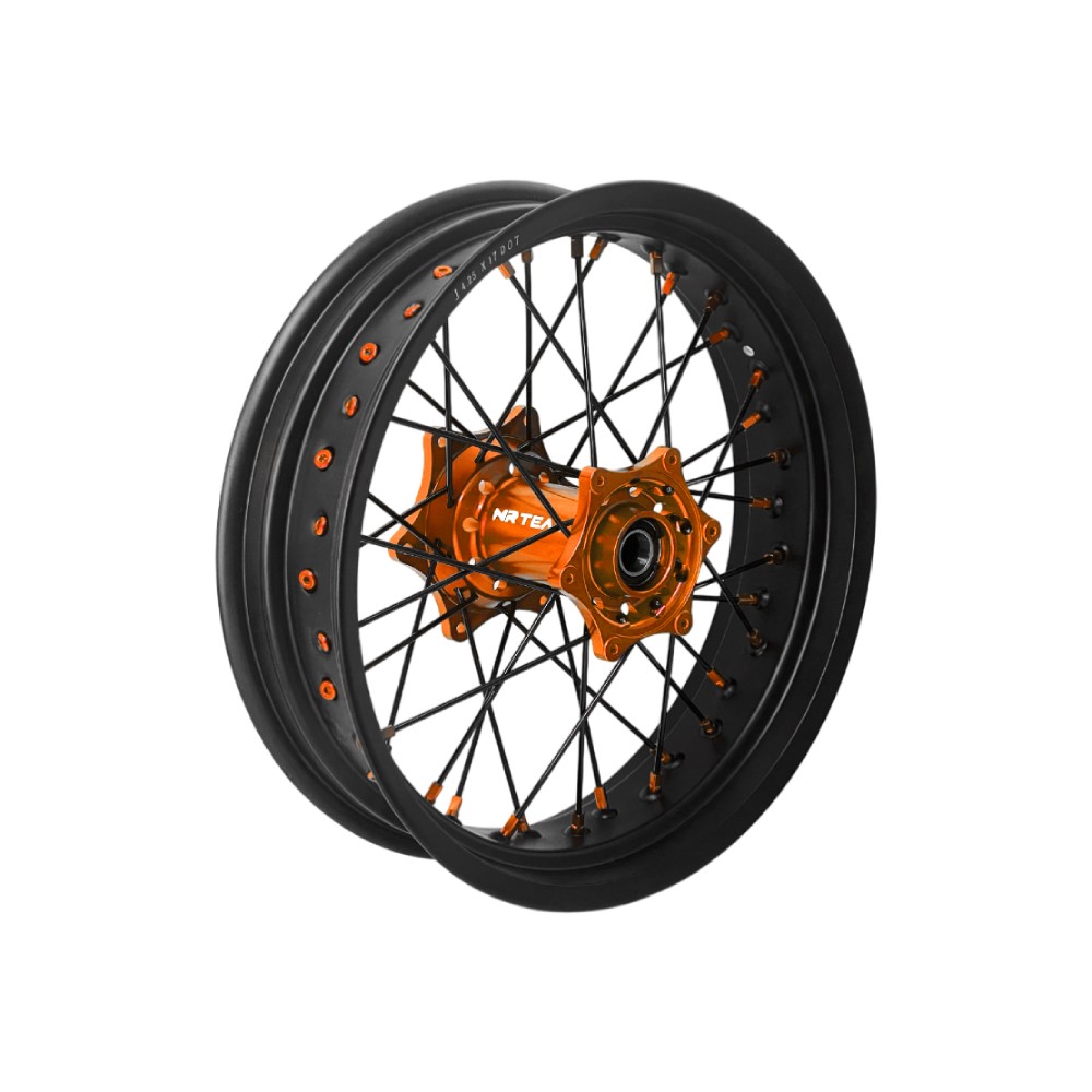 Wheel Husaberg 450 FE (04-14) rear 17x4.25 orange DS50.RM51A