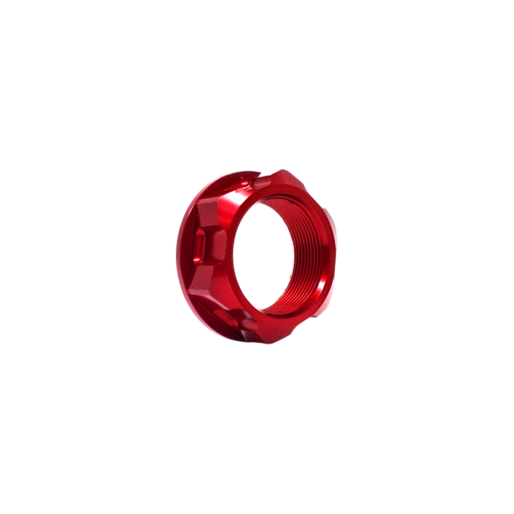 Steering stem nut Suzuki RMZ 250 (07-26) red DS88.0002R