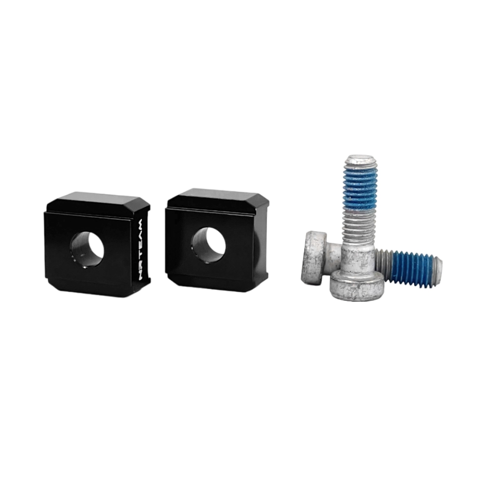 Handlebar riser kit Beta RR 390 (15-24) - 10 mm NRTeam black DS88.6013N