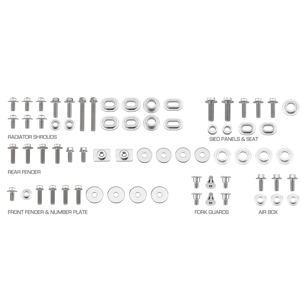 Plastics Screw Kit Yamaha WR 450 F (16-19) DS89.5203