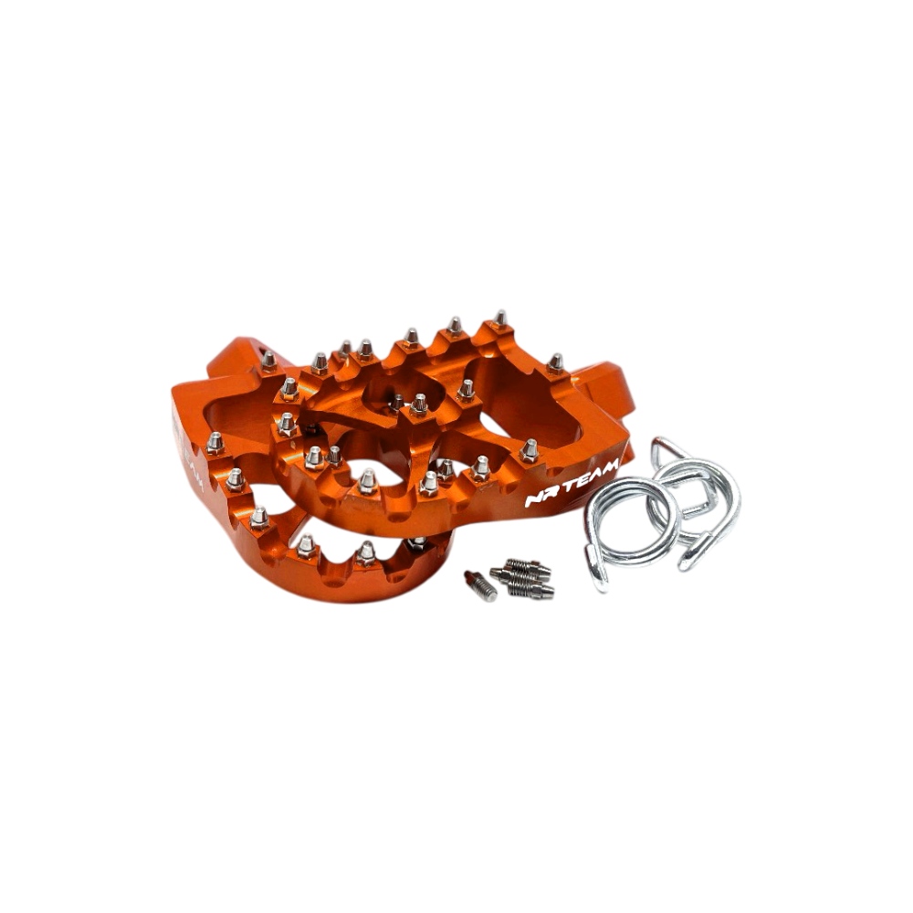 Footpegs Ergal Husaberg 300 TE (11-14) orange DS98.0795A