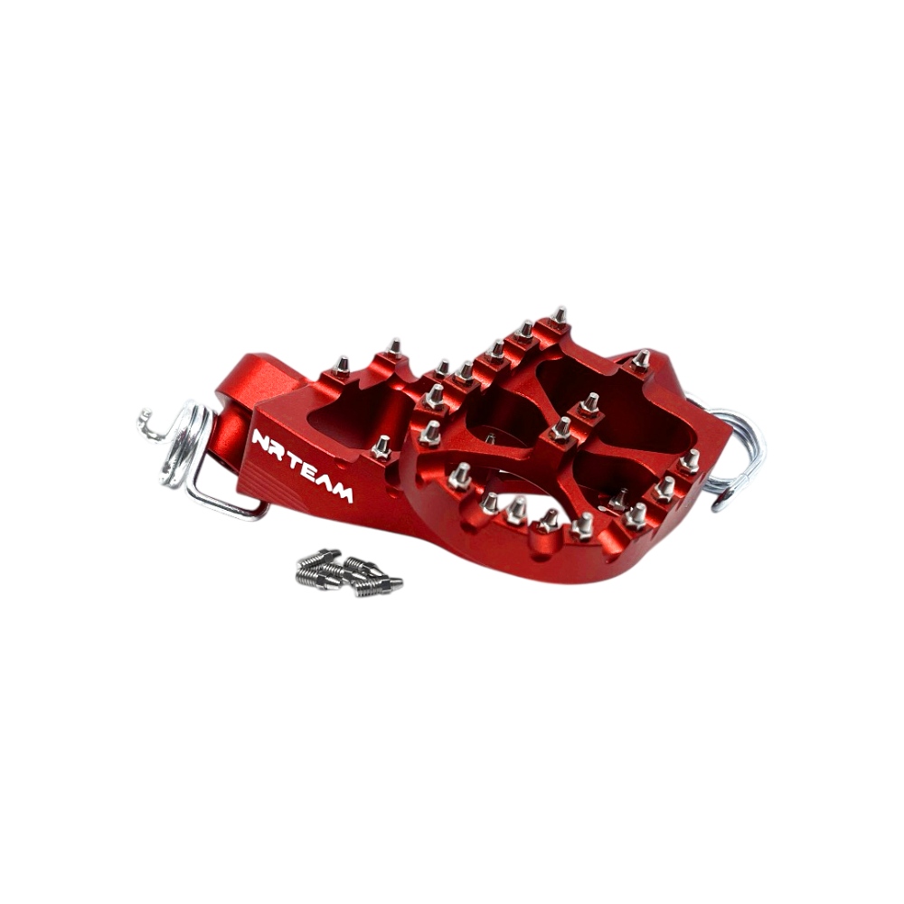 Footpegs Ergal Honda CR 500 (95-04) red DS98.0795R