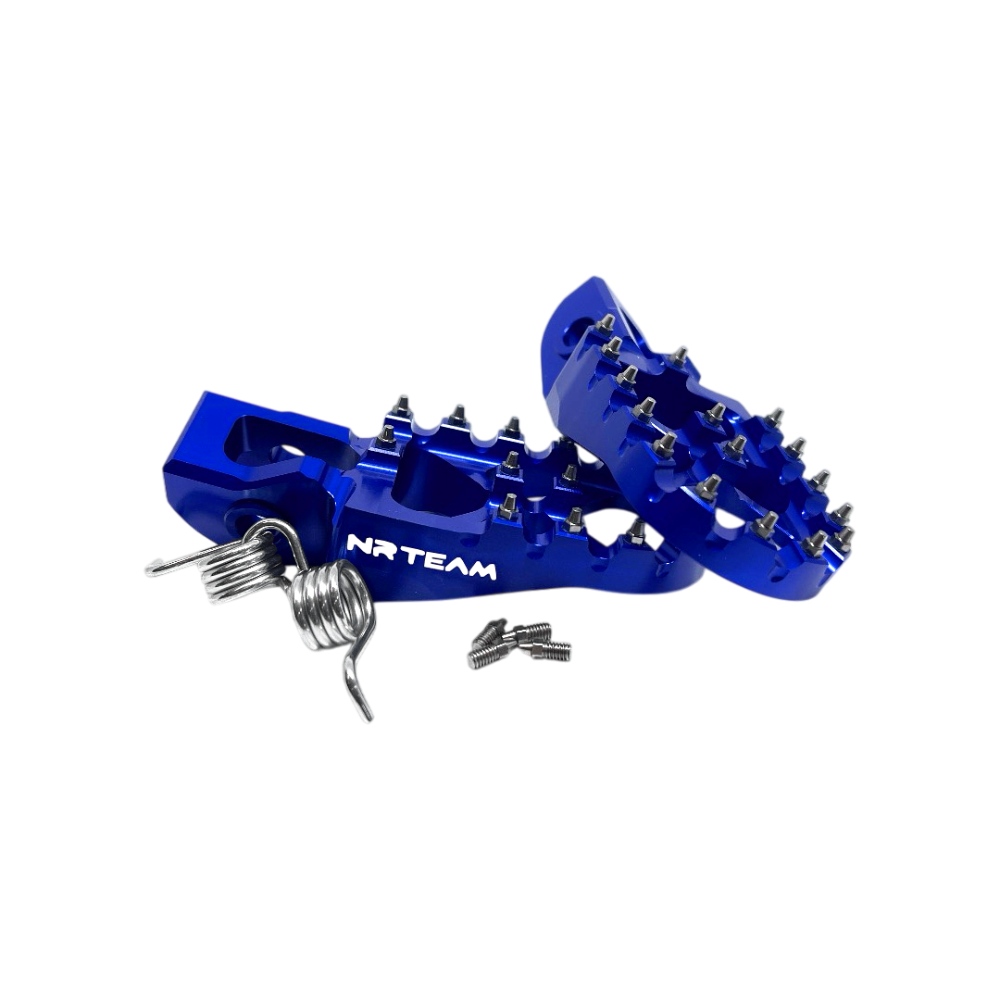 Footpegs Ergal KTM 125 XC-W (17-19) blue DS98.0798B