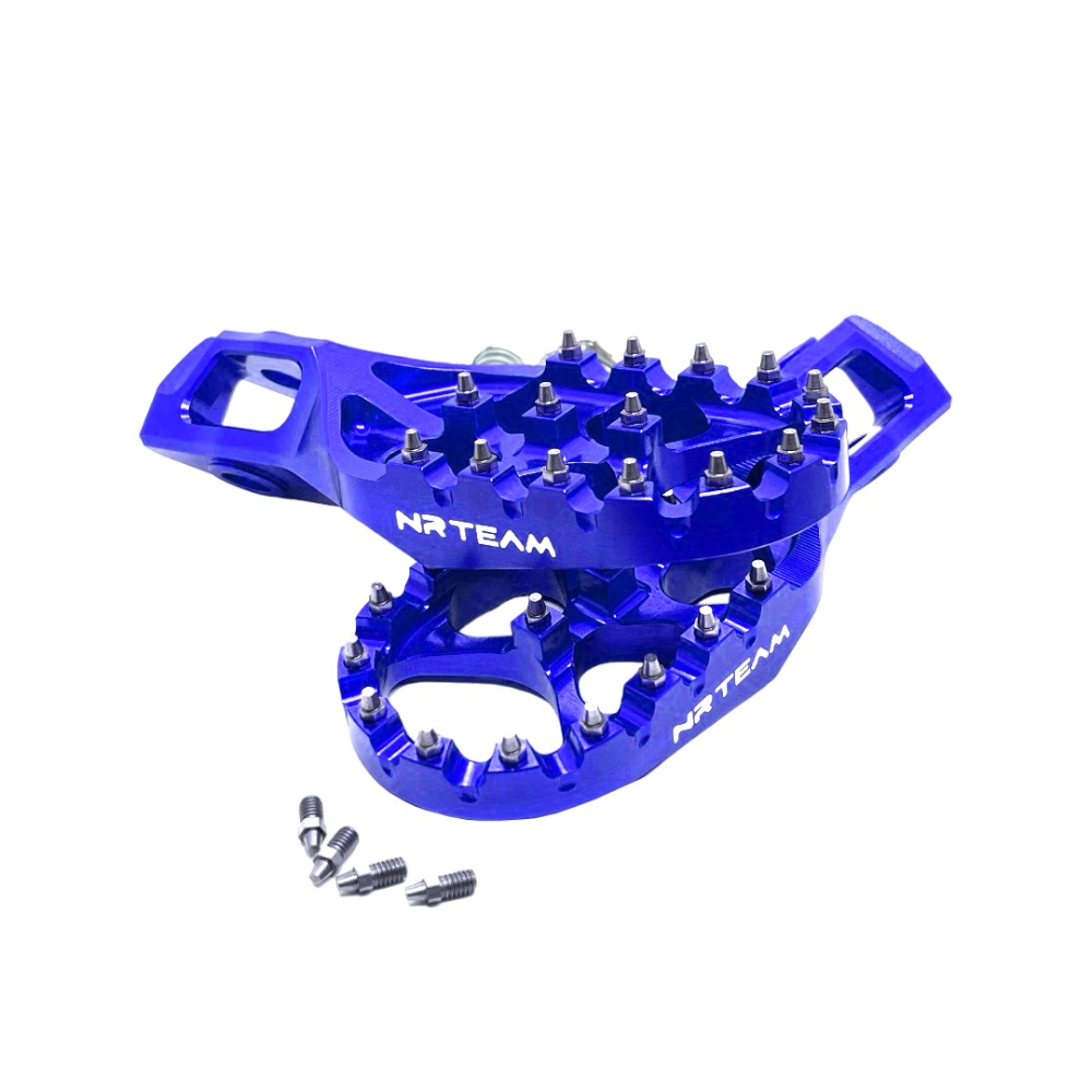 Footpegs Ergal KTM 150 EXC (24-25) blue DS98.7925B