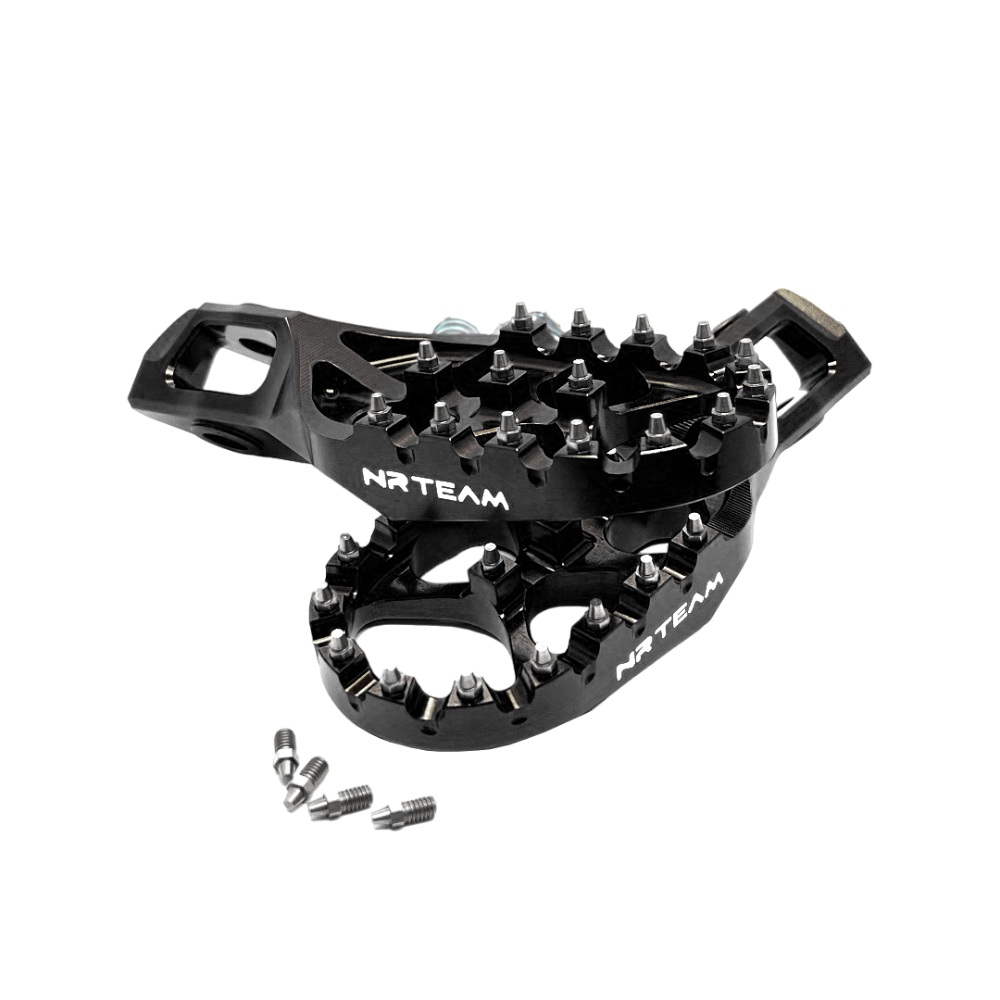 Footpegs Ergal Husqvarna 250 TE (24-26) black DS98.7925N
