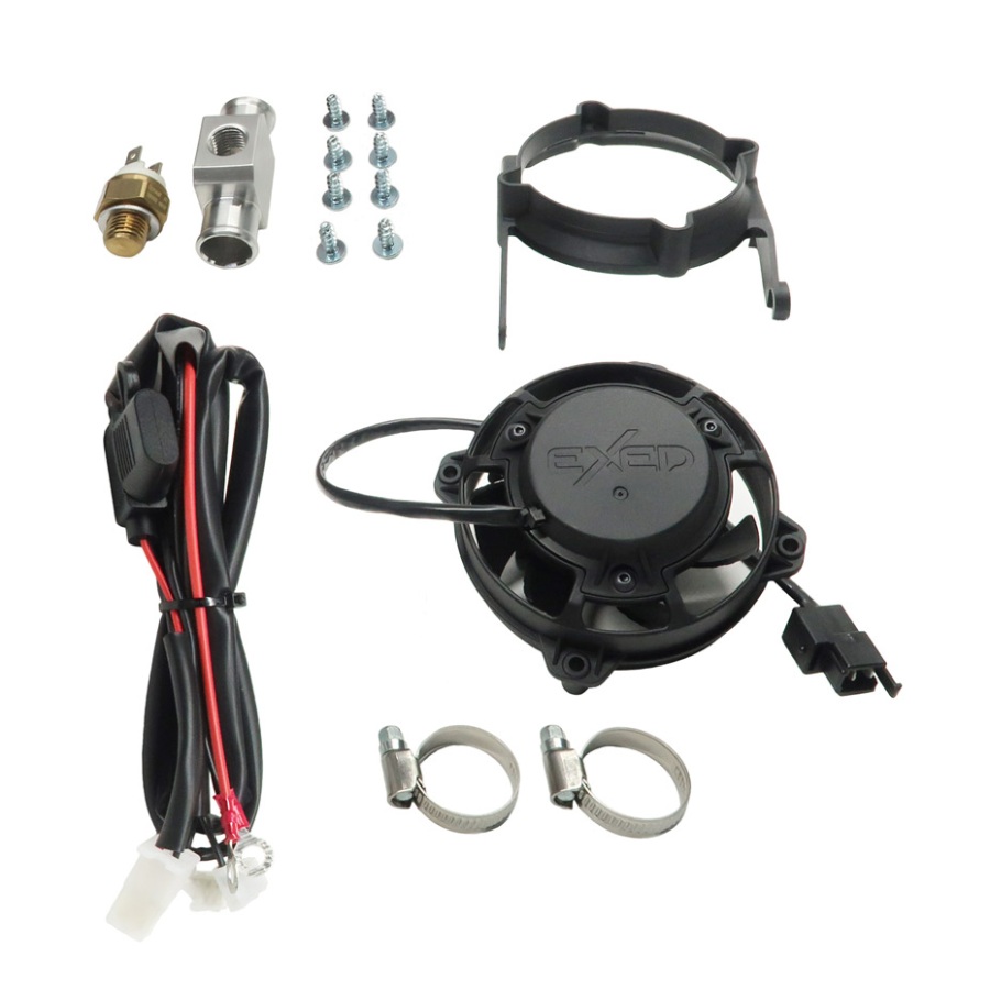 Radiator fan kit KTM 250 EXC (17) automatic Exed EX-RFS-K2-TE