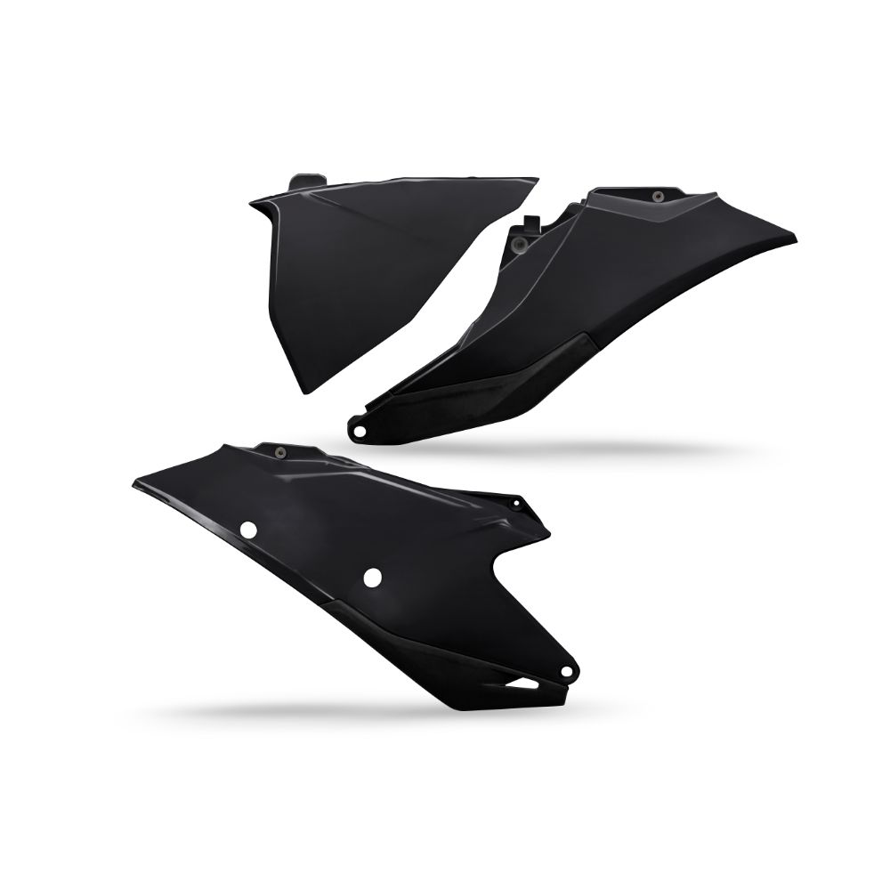 Side number plates Gasgas 250 EC-F (21-23) black GG07129-001
