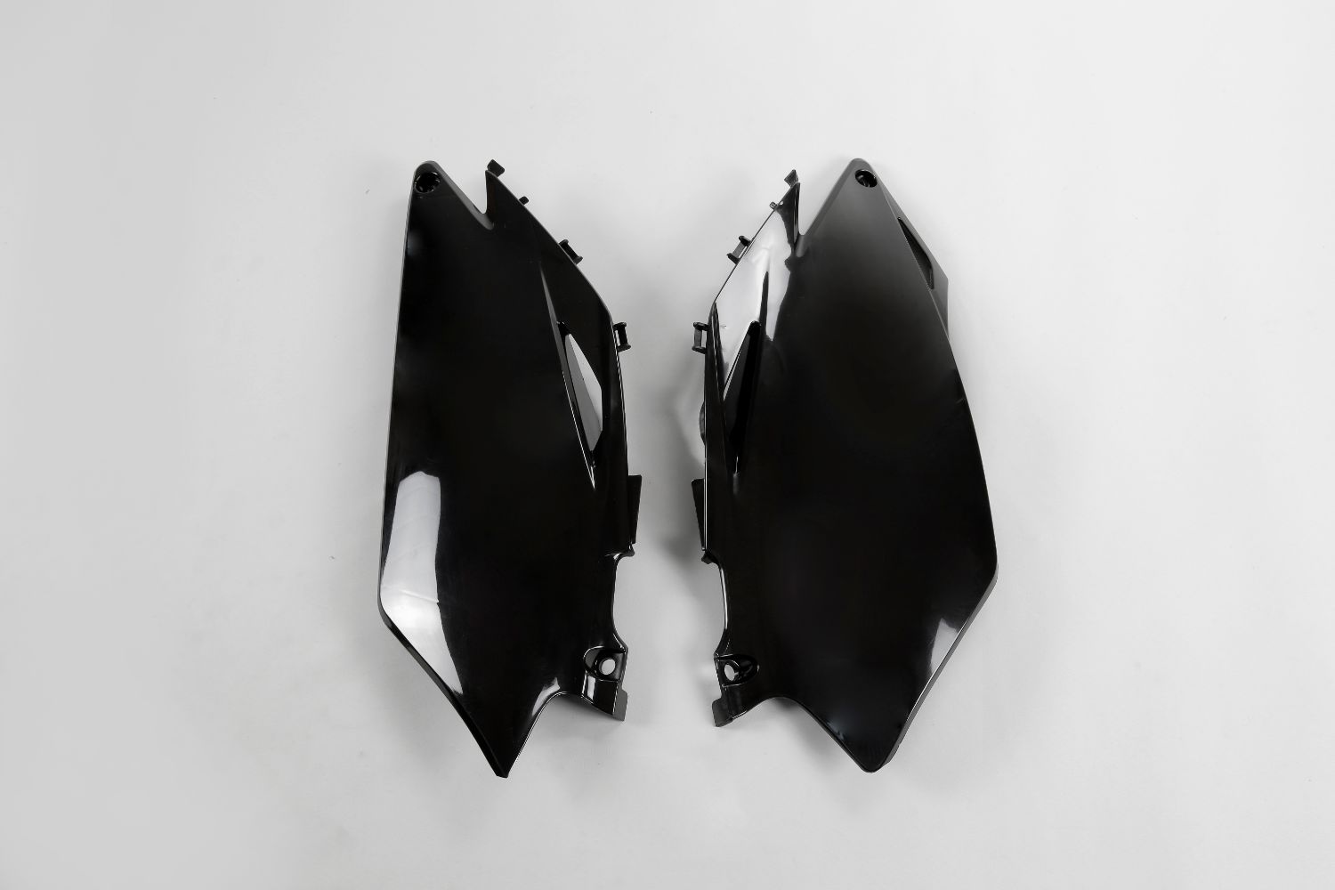 Side number plates Honda CRF 450 R (09-10) black HO04638-001