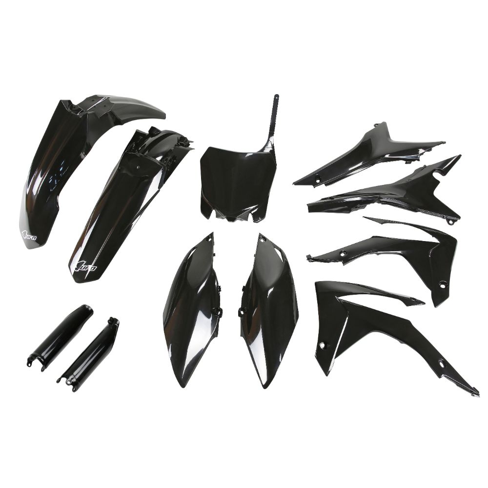 Plastics kit Honda CRF 450 R (13-16) - colour black HOKIT121F-001
