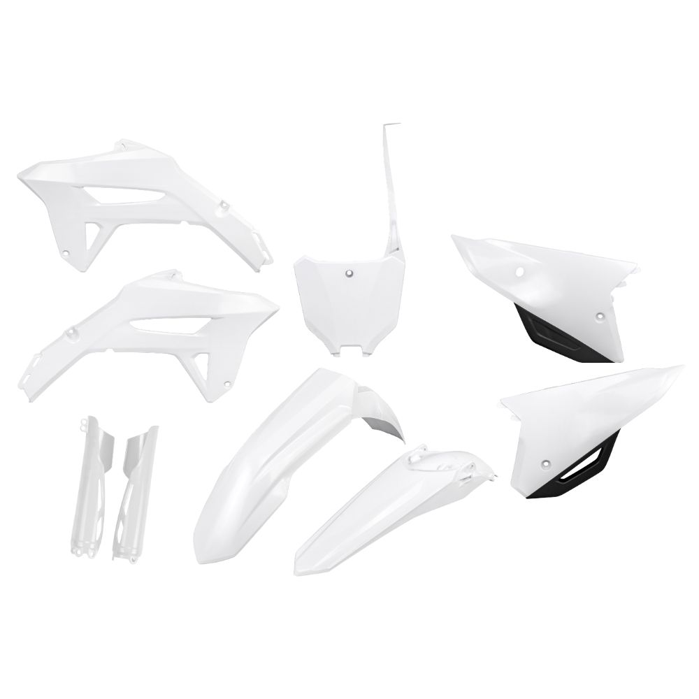 Plastics kit Honda CRF 250 R (22-24) - colour white HOKIT125F-041