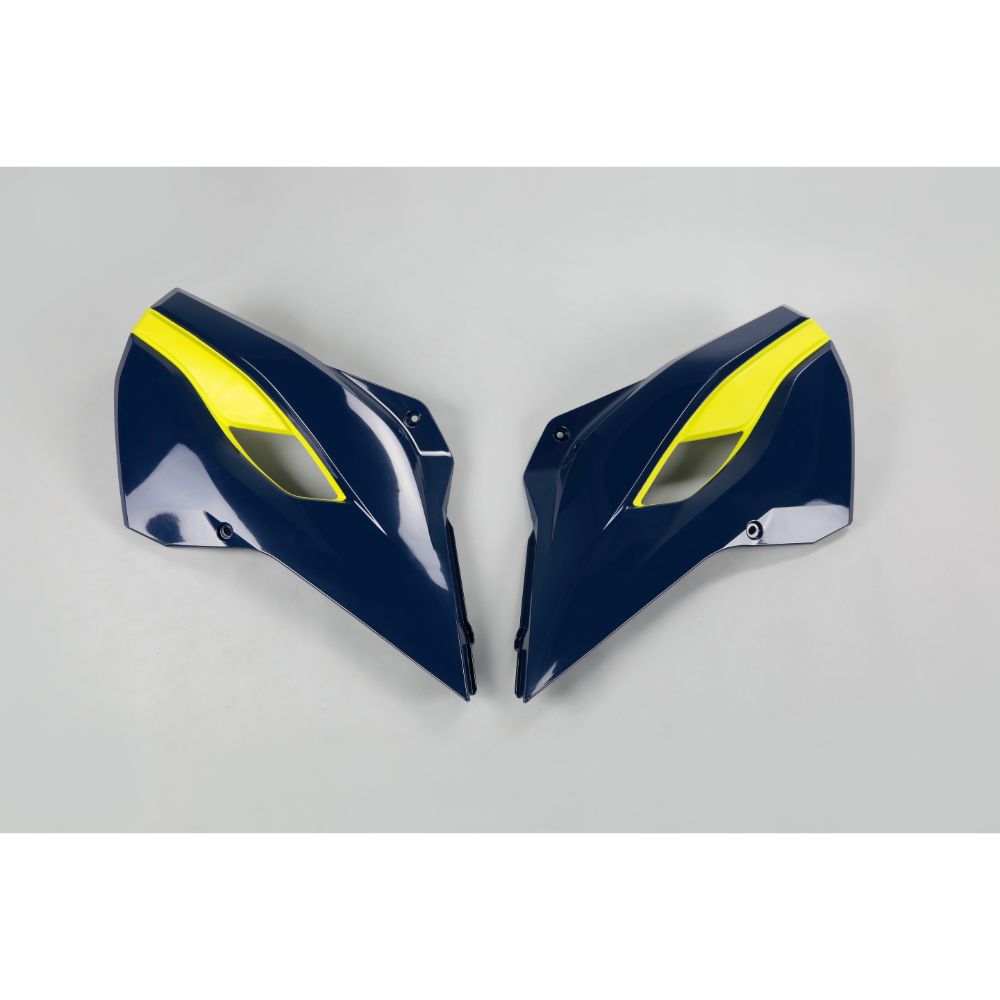 Radiator Shrouds Husqvarna 300 TE (14-16) blue and yellow* HU03353-087