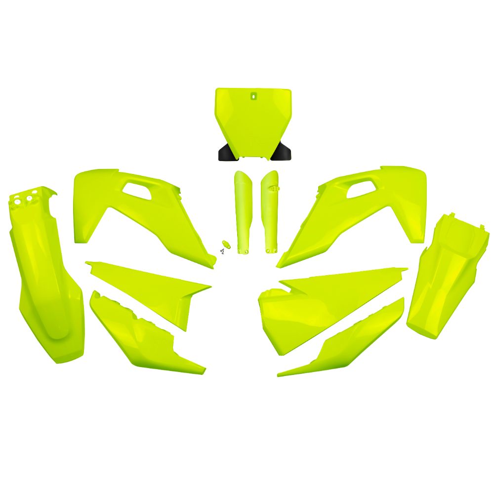 Plastics kit Husqvarna 350 FC (19-22) - colour neon yellow HUKIT622F-DFLU