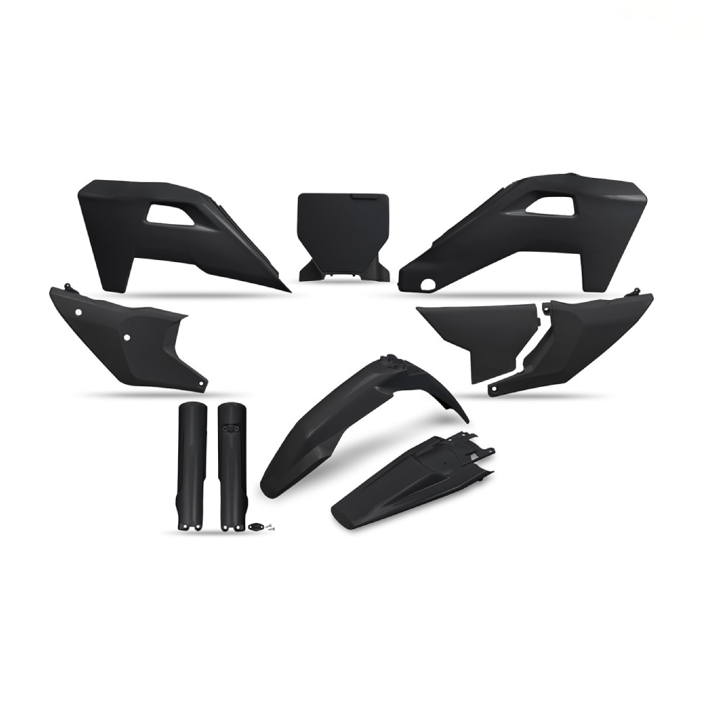 Plastics kit Husqvarna 125 TC (25-26) - colour black HUKIT630F-001