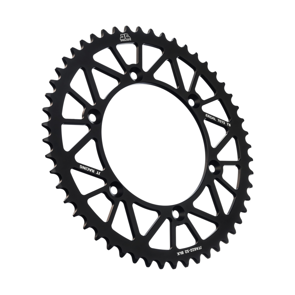 Rear sprocket JT ergal Beta RR 498 (12) 52 teeth black JTA822.52BLK