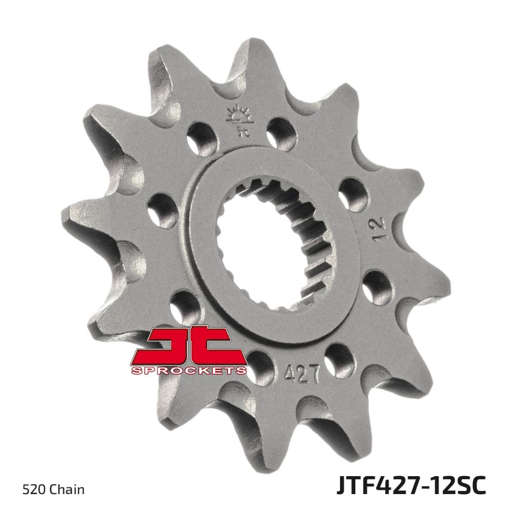 Front sprocket JT Suzuki RM 125 (89-12) 12 teeth anti-mud JTF427.12SC