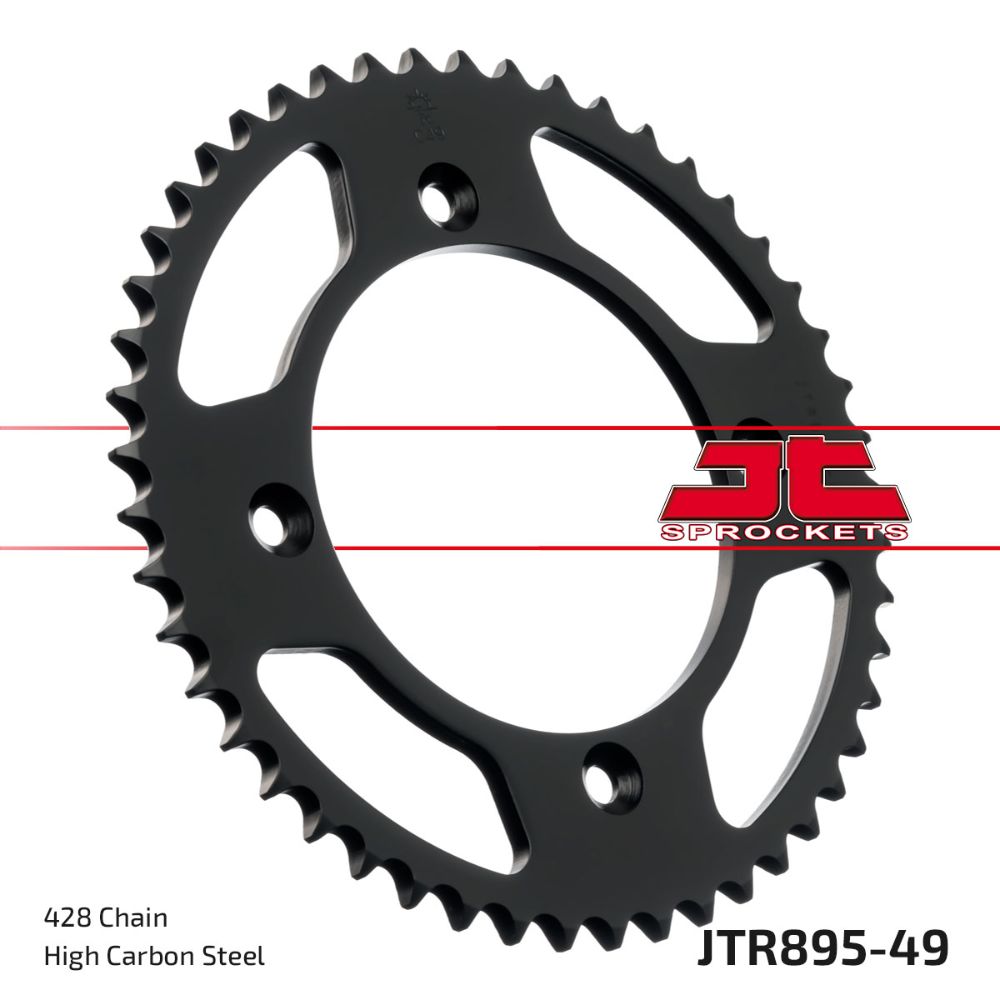 Rear sprocket JT steel KTM 85 SX (03-25) 49 teeth pitch 428 JTR895.49