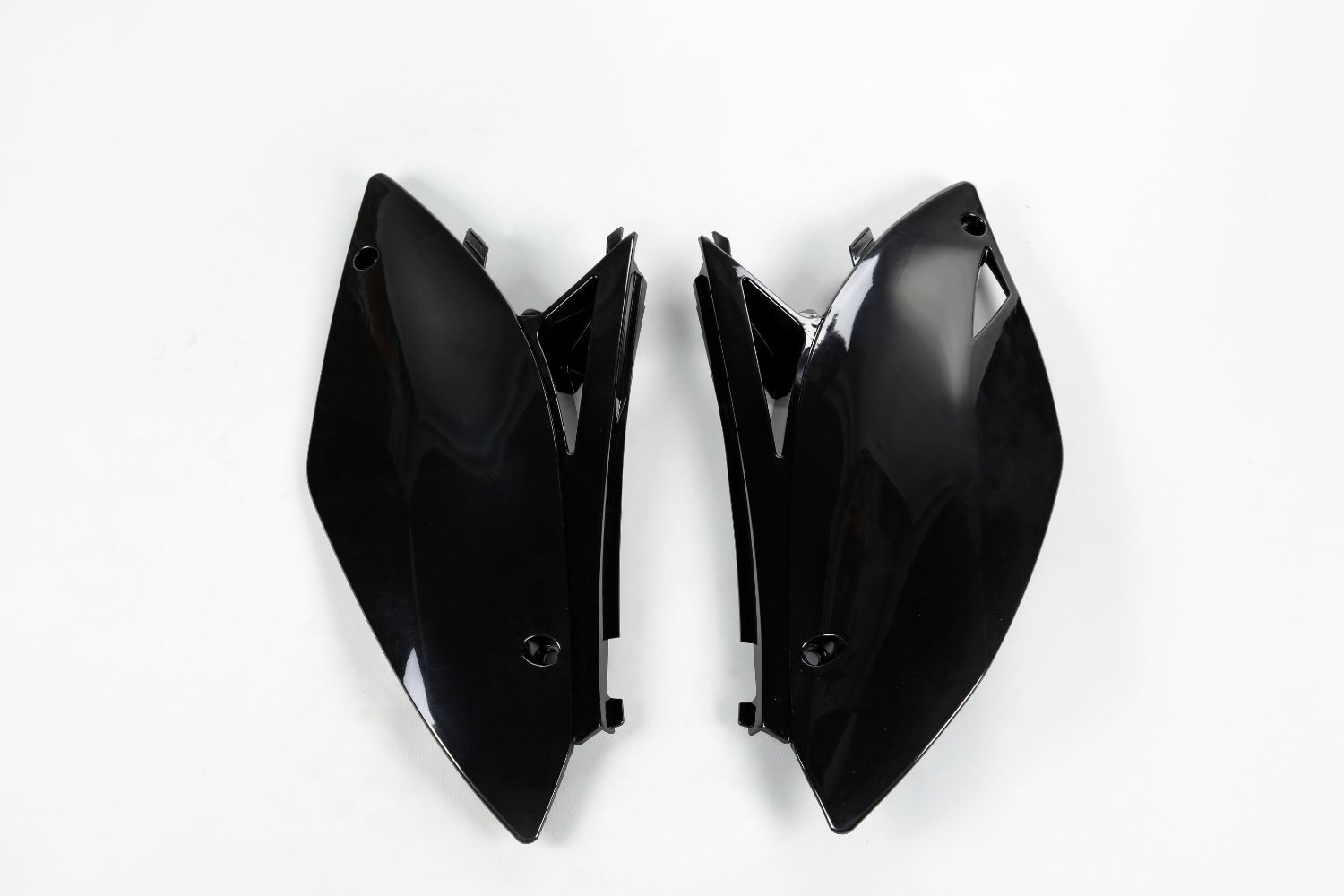 Side number plates Kawasaki KX 450 F (09-11) black KA04700-001