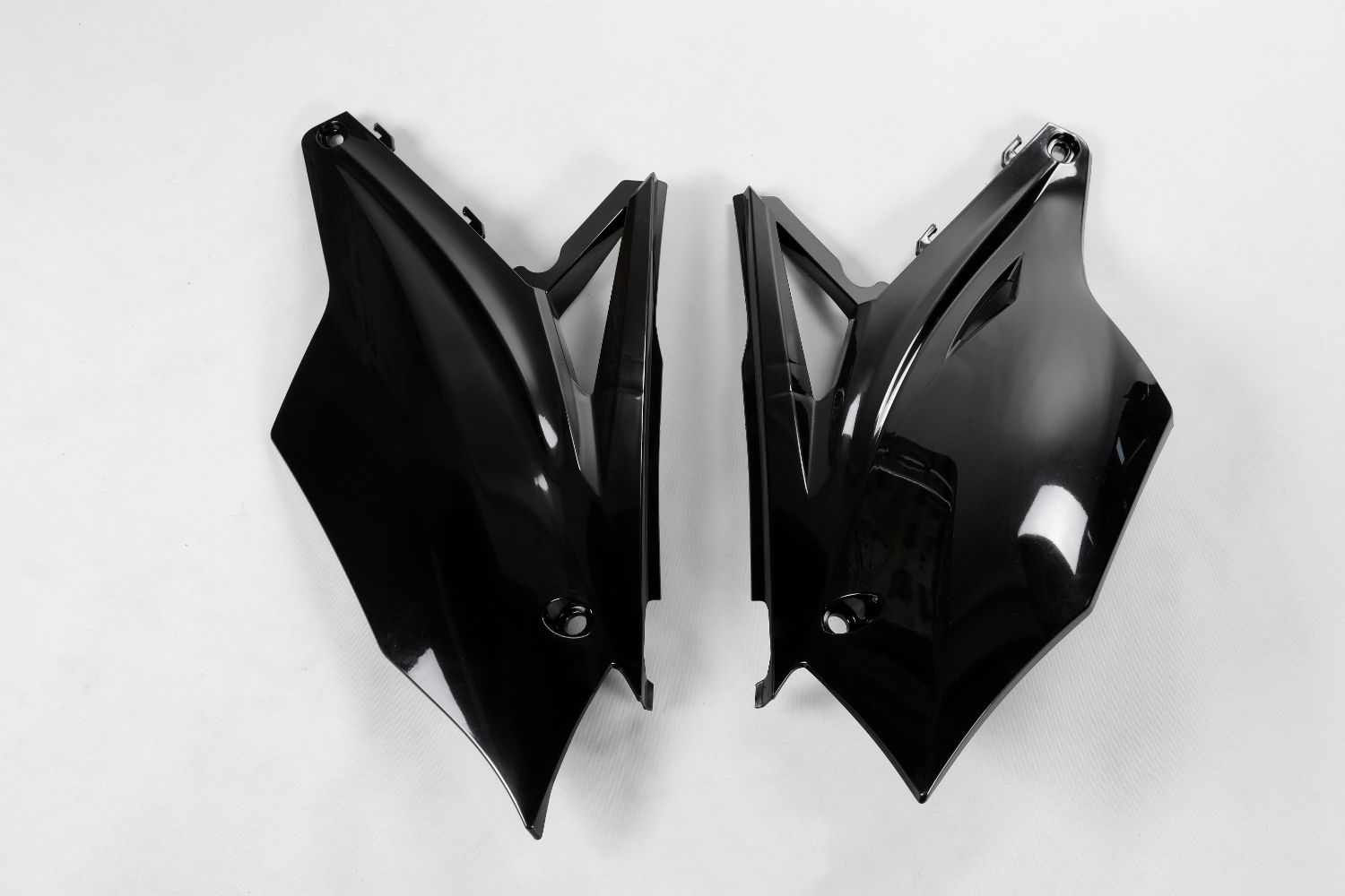 Side number plates Kawasaki KX 250 F (17-20) black KA04737-001