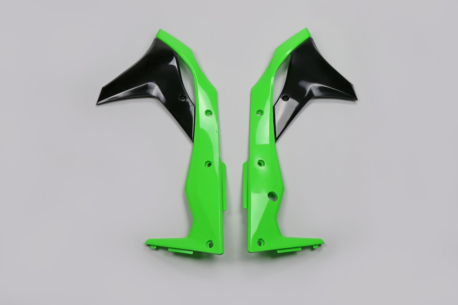 Radiator Shrouds Kawasaki KX 250 F (17-20) green and black* KA04747-999