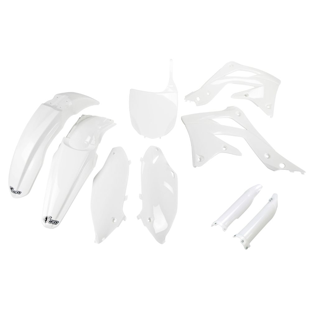 Plastics kit Kawasaki KX 450 F (12) - colour white KAKIT217F-047
