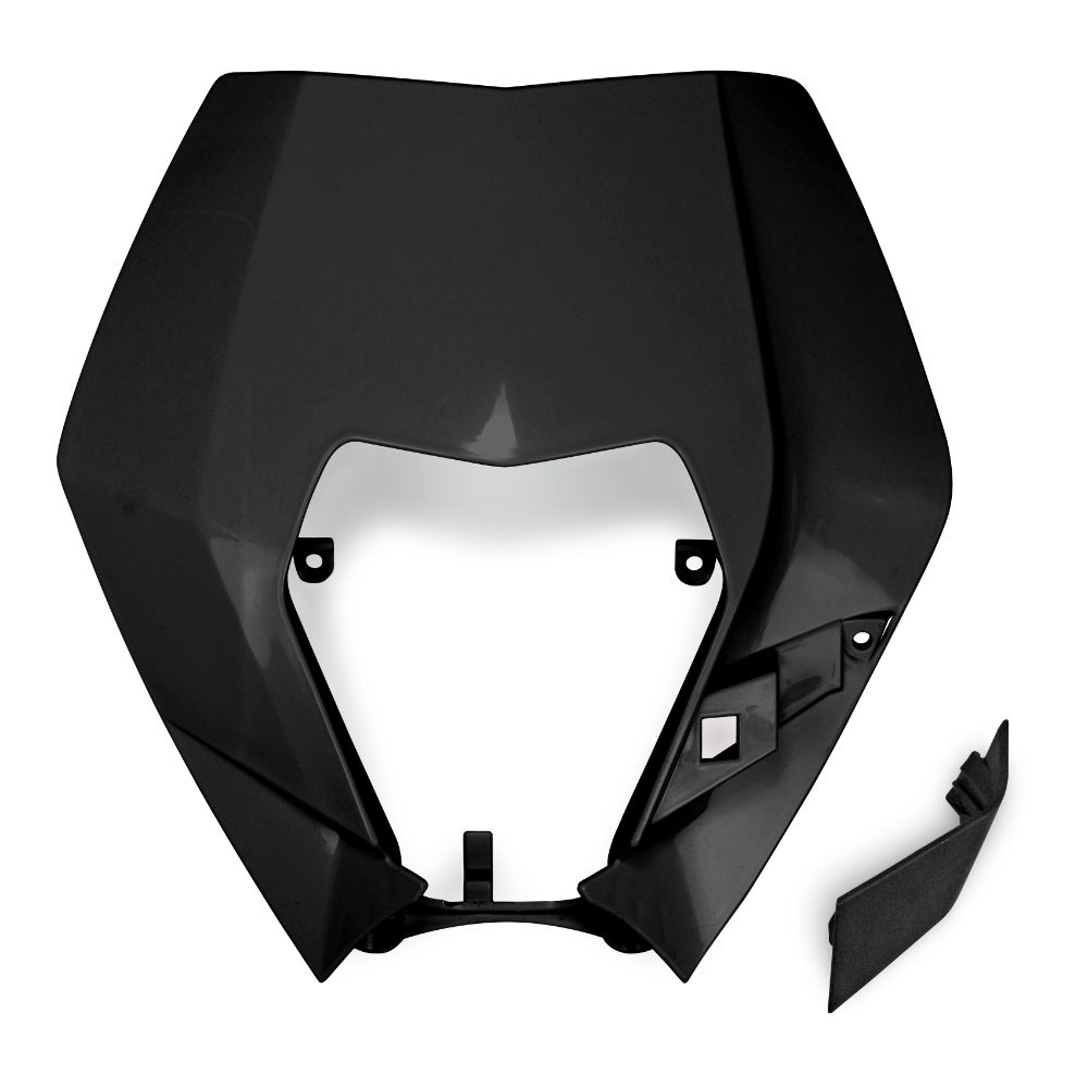 Headlight mask front KTM 450 EXC-F (09-13) black KT04090-001