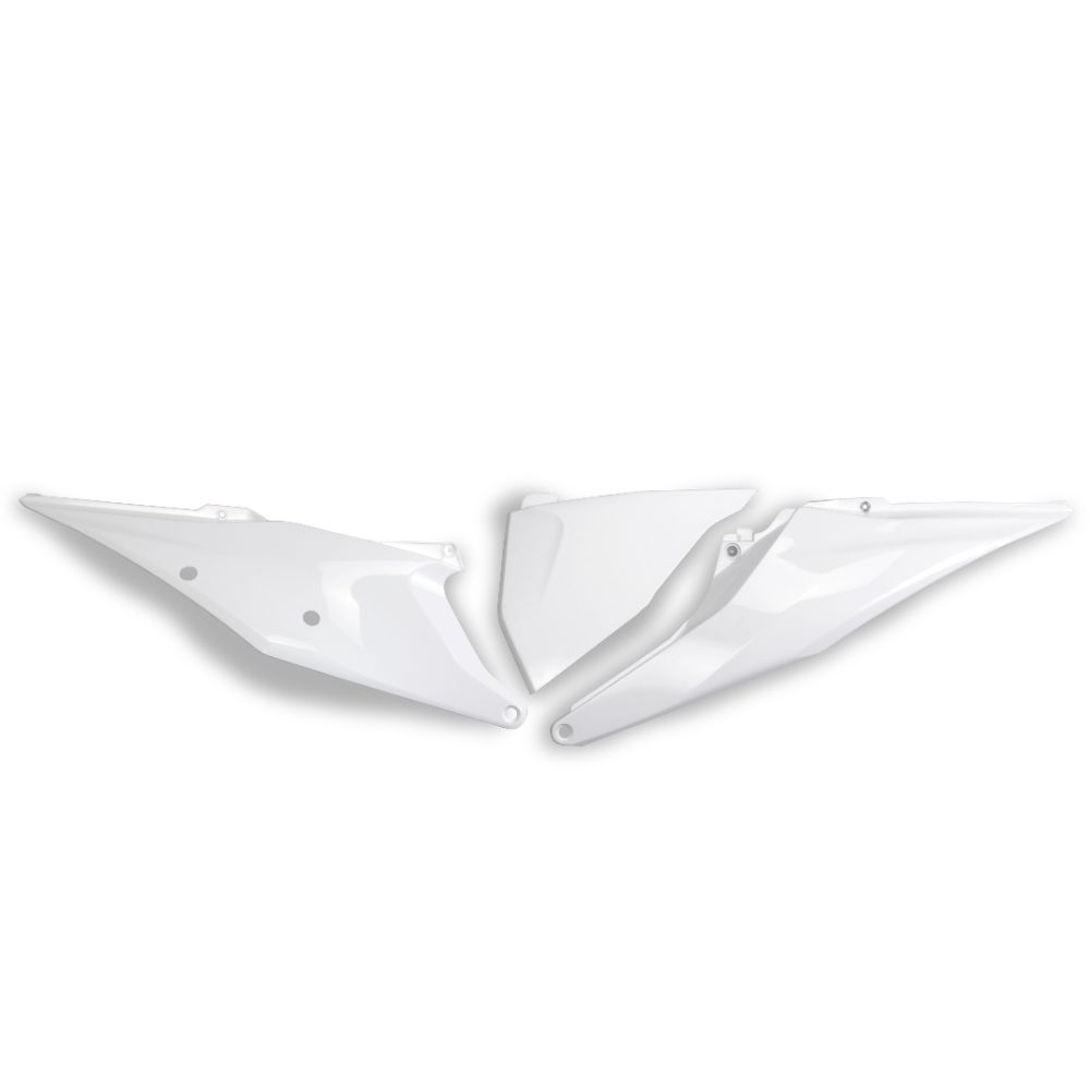 Side number plates KTM 150 EXC (20-23) white KT04093-042