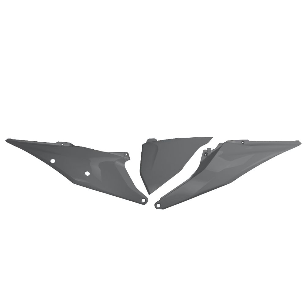 Side number plates KTM 250 SX (19-22) grey KT04093-341