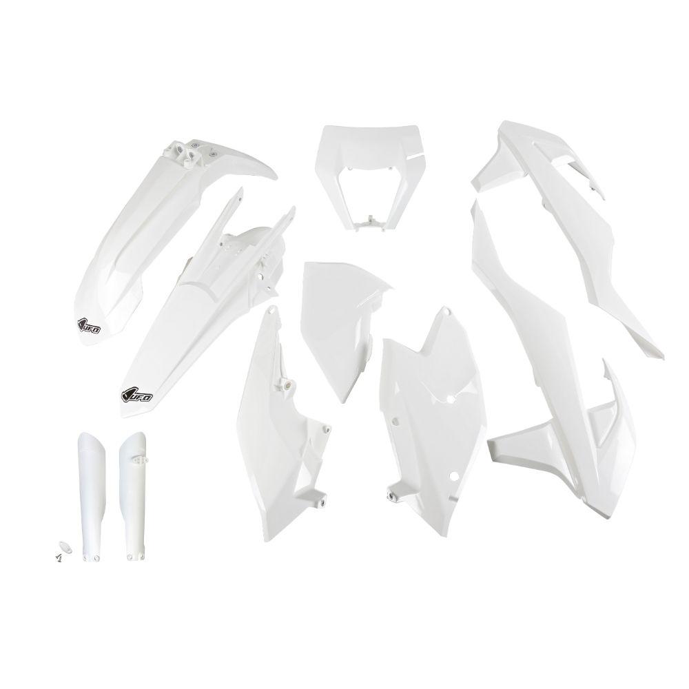 Plastics kit KTM 250 EXC (17-19) - colour white KTKIT523F-047