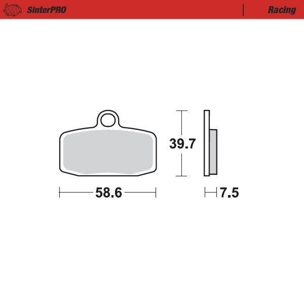 Brake pads Moto Master Husqvarna 85 TC (14-20) front racing MM-097411