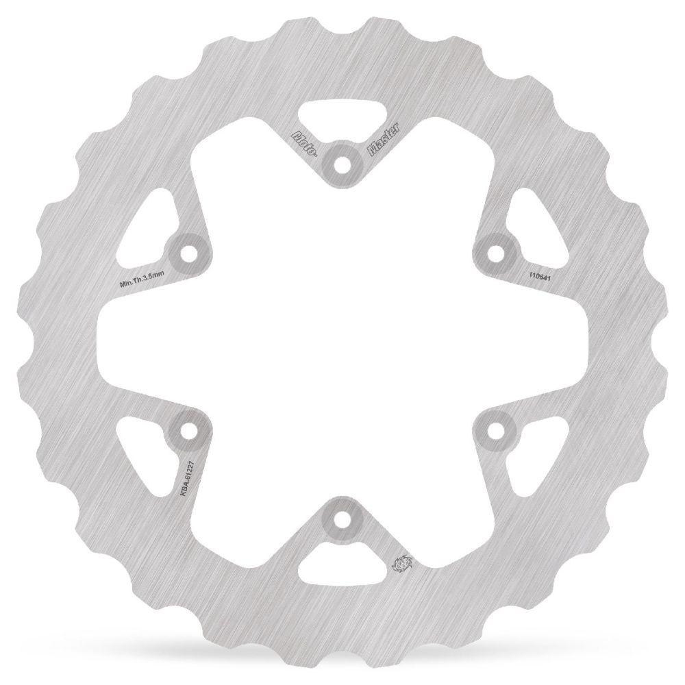 Brake disc Moto Master Nitro Yamaha YZ 125 (02-18) rear solid MM-110641