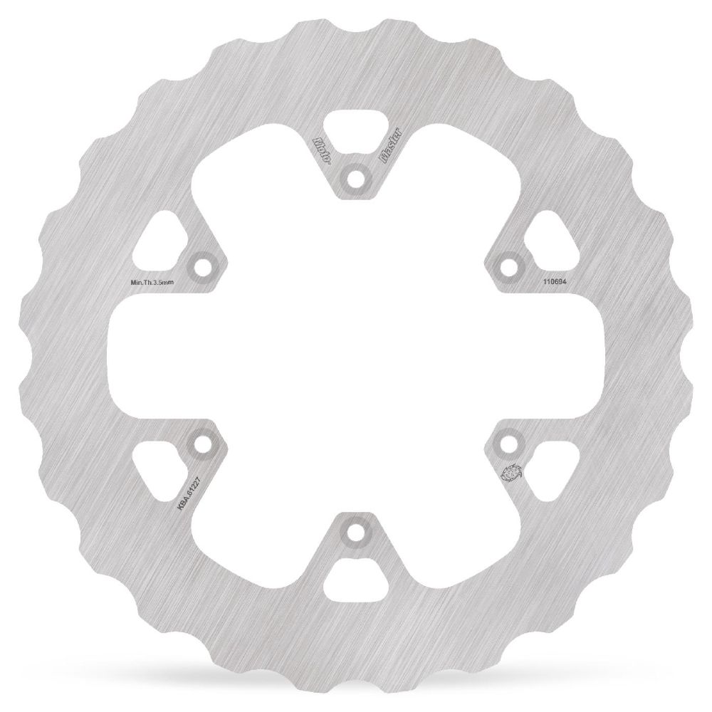Brake disc Moto Master Nitro Beta RR 300 (13-25) rear solid MM-110694