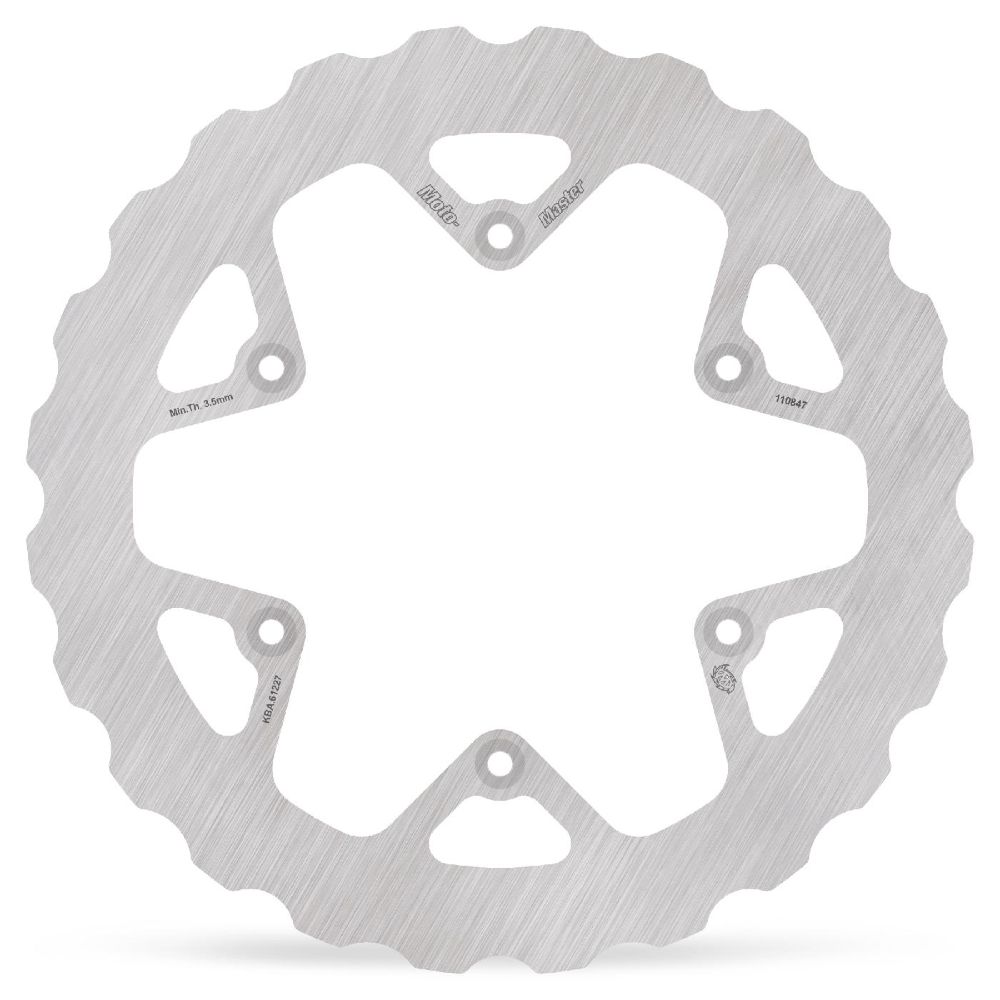 Brake disc Moto Master Nitro Yamaha WR 450 F (24-25) rear solid MM-110847