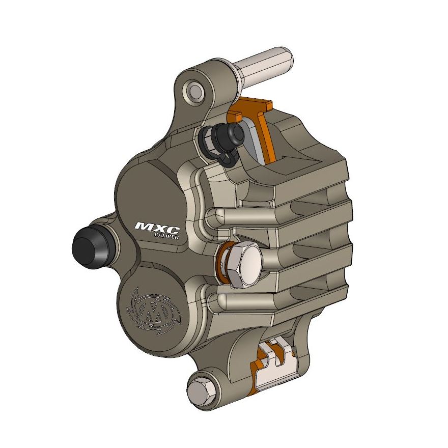 Brake caliper MXC Suzuki RMZ 250 (11-25) front MM-210106