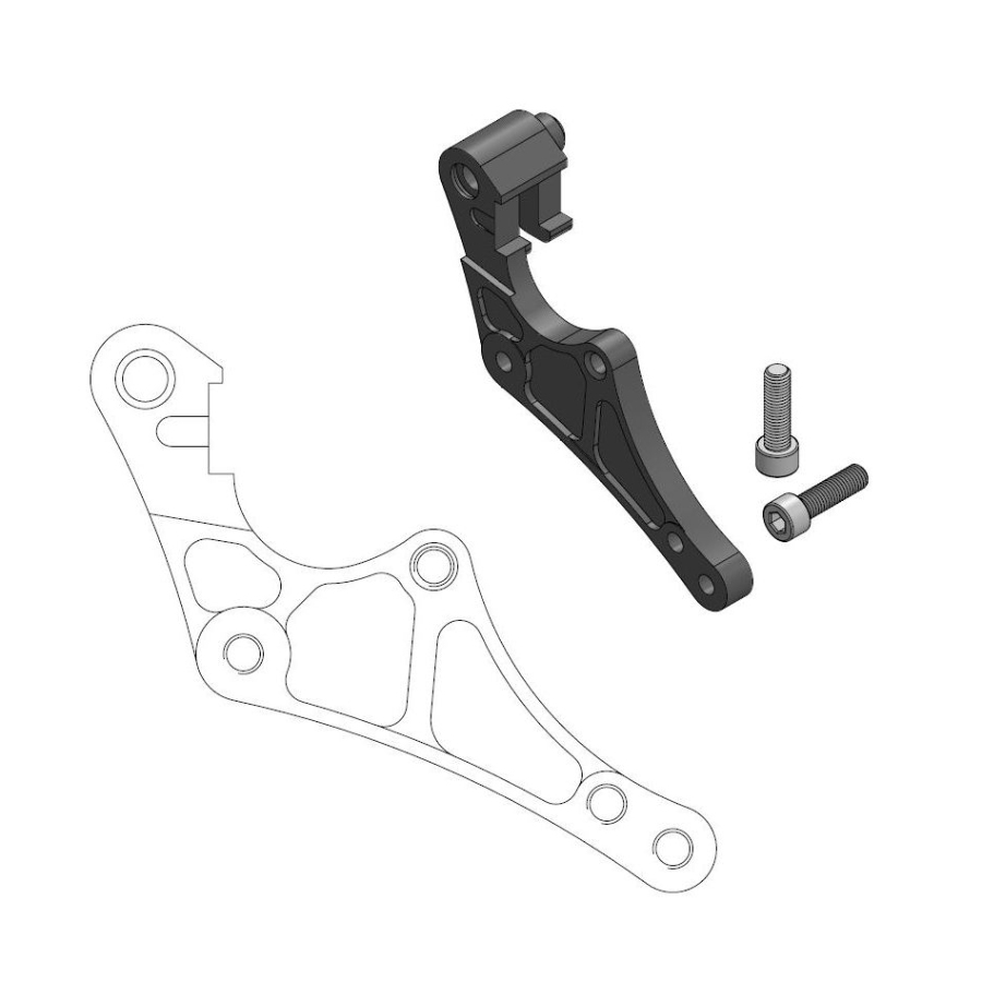 Spacer KTM 200 EXC (10-16) front 320 mm - Moto Master MM-211054