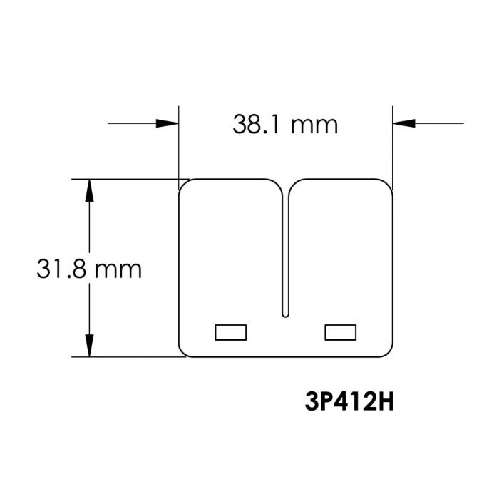 Reed valve Husqvarna 65 TC (17-26) - V-Force 3 (reed petals only) MT3P412H