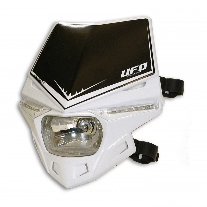 Headlight Mask Universal UFO Stealth white PF01715-041