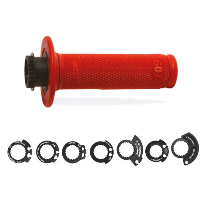 Pair of Grips Lock-On Pro Grip 709 - red Pair of Grips Lock-On Pro Grip 709 - red