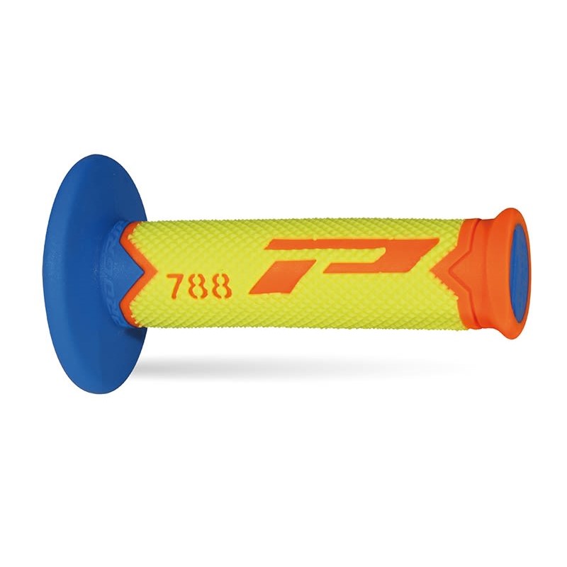 Pair of Grips Pro Grip 788 - neon orange neon yellow light blue PG-788-280