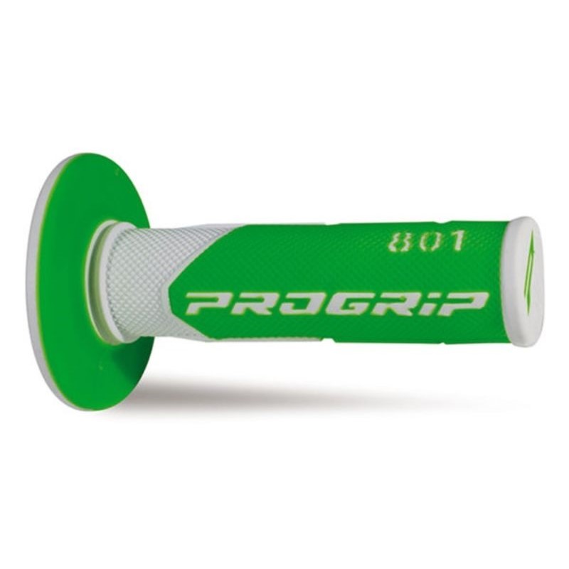 Pair of Grips off-road Pro Grip 801 - white neon green Pair of Grips off-road Pro Grip 801 - white neon green