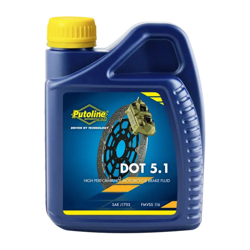 Brake fluid Putoline DOT 5.1 - 500 ml PL74043