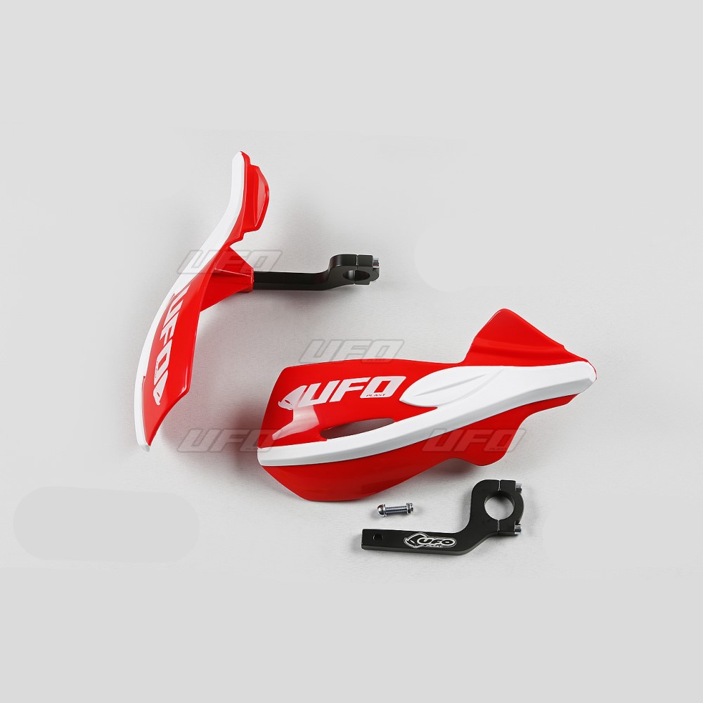 Pair of handguards UFO PATROL universal red PM01642-070