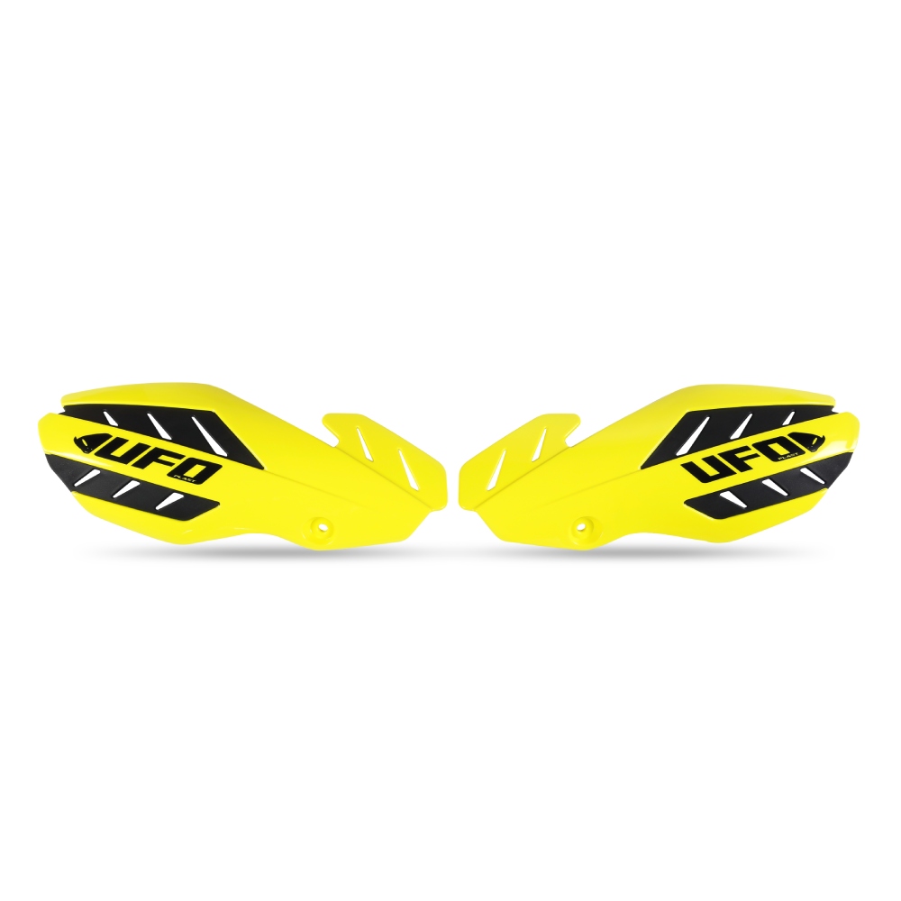 Pair of handguards UFO FLAME yellow PM01652-102