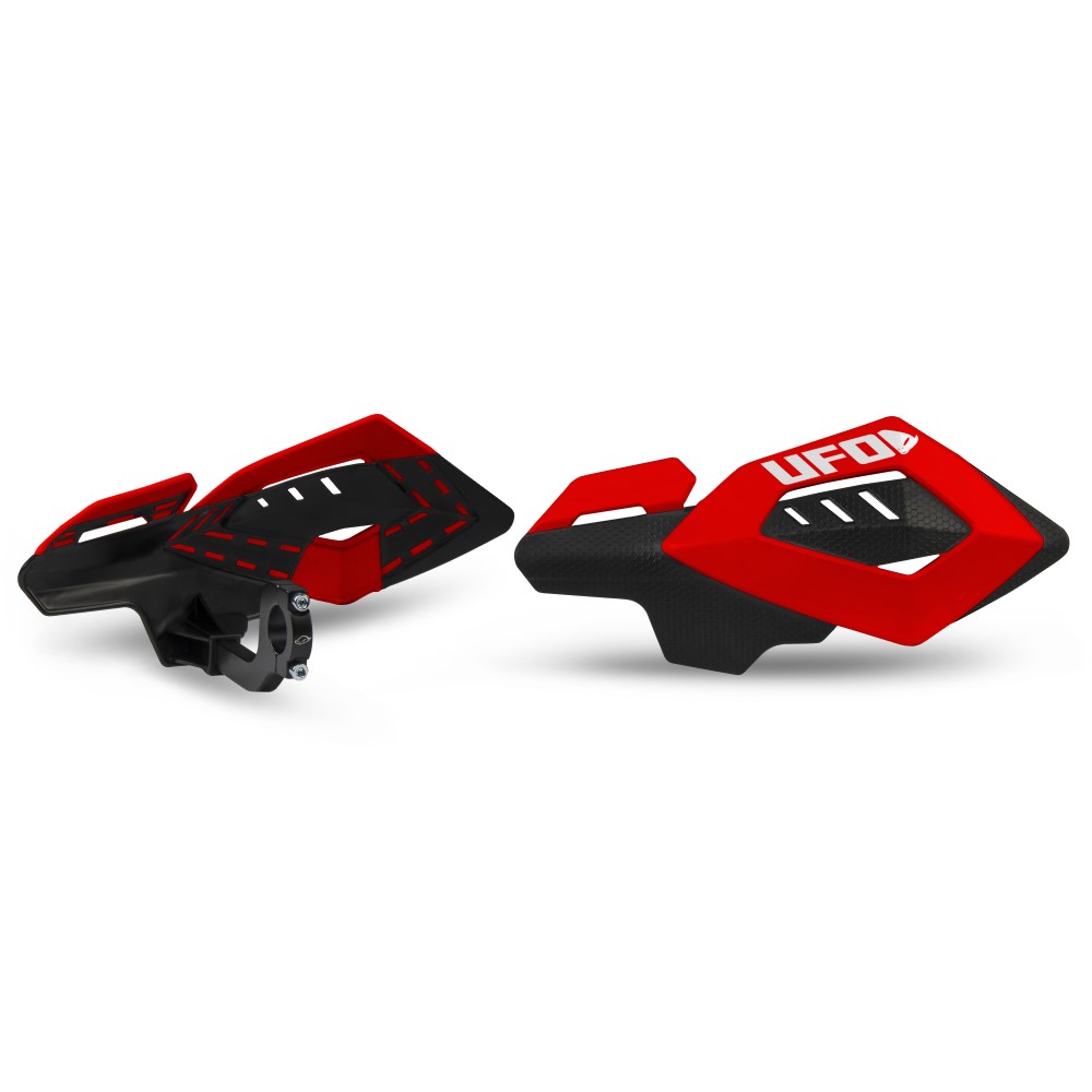 Pair of handguards UFO ARCHES universal red Pair of handguards UFO ARCHES universal red