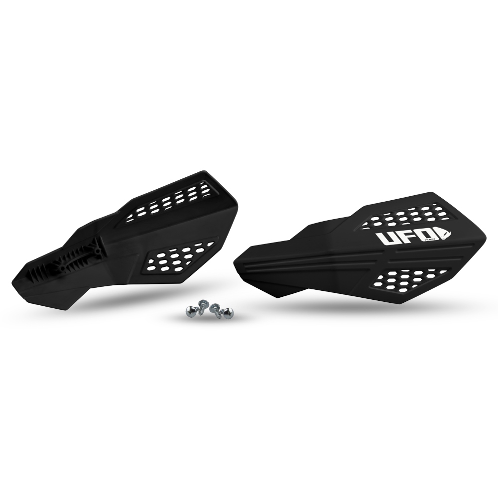 Pair of handguards UFO HORUS for lever mounts black Pair of handguards UFO HORUS for lever mounts black